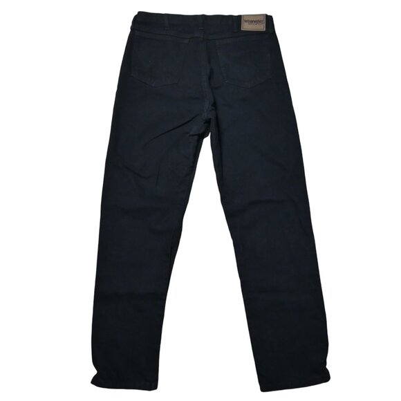 Wrangler Durable Rugged Wear Outdoor Relaxed Fit Jean Men's Size 36x34 Black NEW - Picture 5 of 8